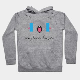 "Croquer la vie" collection | remplacer la vie Hoodie